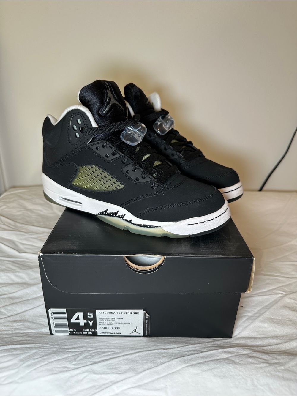 Air Jordan 5 Retro GS Oreo 2013